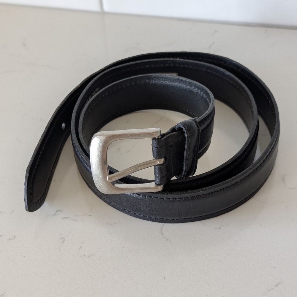 Dickies Black Genuine Leather Size 44 Men's